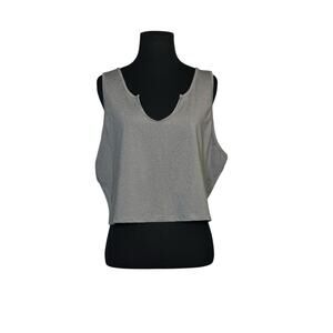 Shein gray crop tank top size 3XL